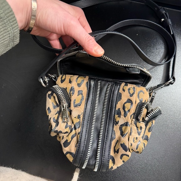 Alexander Wang Marti Mini Leopard Crossbody - Picture 7 of 8